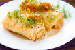 cabbage rolls cabbage with carrots and rice