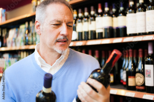 Photo: Wine shopping Wine shopping