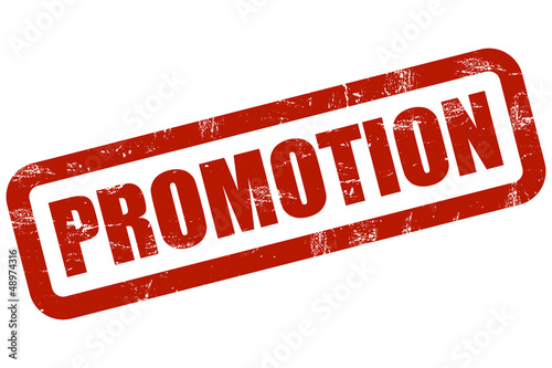 Illustration: Grunge Stempel rot PROMOTION Grunge Stempel rot PROMOTION