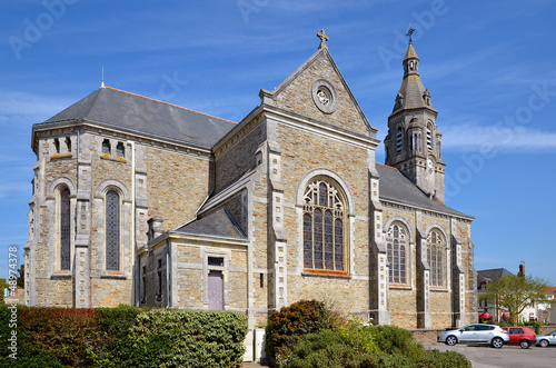 Photo: Church of Saint Michel-Chef-Chef in France Church of Saint Michel-Chef-Chef in France