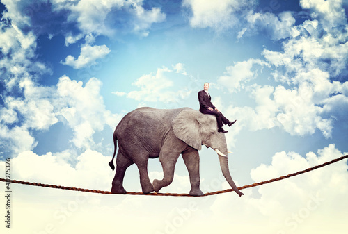 Photo: on the rope on the rope