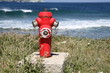 hydrant am meer