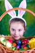 Foto: Osterhäschen mit Osterkorb Osterhäschen mit Osterkorb