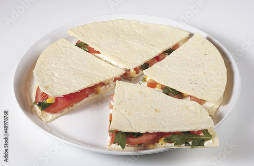 Photo: Piadina vegetariana Piadina vegetariana