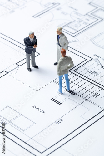 Photo: negociation and teamworking in the building sector negociation and teamworking in the building sector