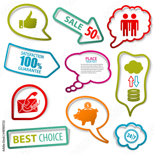Vector: Speech Bubbles Speech Bubbles