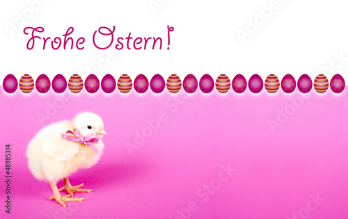 Photo: Osterkarte mit Küken Osterkarte mit Küken
