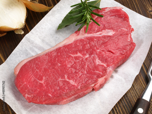 Photo: Rumpsteak roh Rumpsteak roh