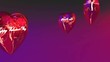 Corazones con textos