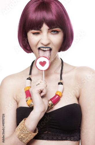 Photo: Herz Lolly Herz Lolly
