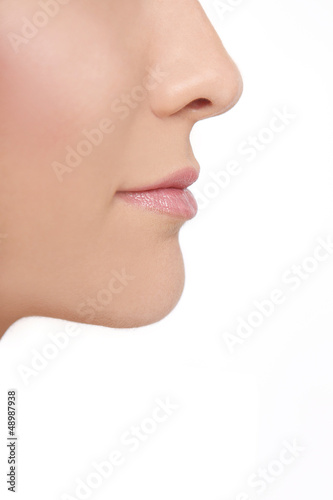Photo: Frau im Profil Frau im Profil
