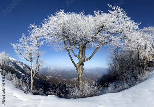 Photo: Mountains with snow Mountains with snow