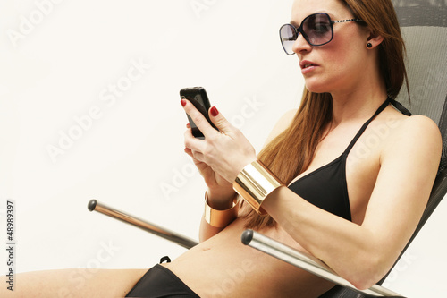 Photo: Model mit Bikini Model mit Bikini