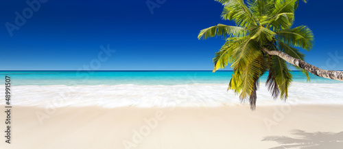Fototapeta seychelles plage