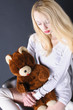 Mädchen im Boyfriend-Look