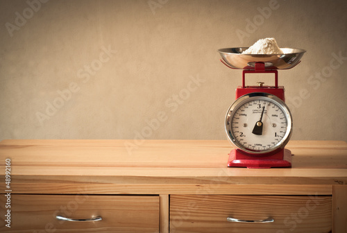 Photo: Retro kitchen scales Retro kitchen scales