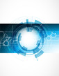 abstract blur strong computer technology business flayer