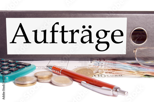 Photo: Aktenordner - Aufträge Aktenordner - Aufträge