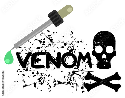 Vector: Venom dead design Venom dead design