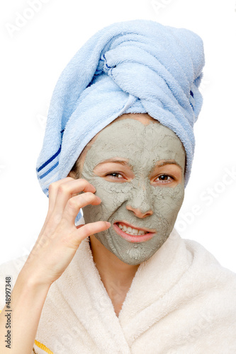 Photo: The clay facial mask treatment and beauty secrets The clay facial mask treatment and beauty secrets