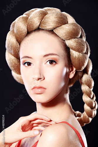 Photo: thick braid thick braid
