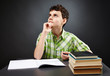 Photo: Student doing homework Student doing homework