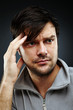 Foto: Low key portrait, young man Low key portrait, young man