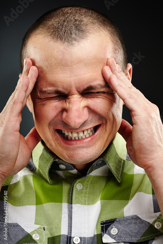 Photo: Strong migraine Strong migraine