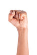 Photo: African American woman Hand with clenched fist African American woman Hand with clenched fist