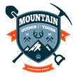 Vektor: Mountain emblem Mountain emblem