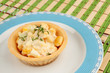 Tartlet with salad