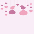 St Valentine`s day card