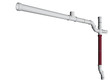 conduit on white background - 3D