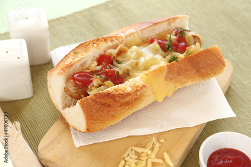 Photo: Cheese Hot Dogs Cheese Hot Dogs