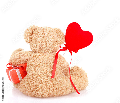 Photo: Back side of teddy bear Back side of teddy bear