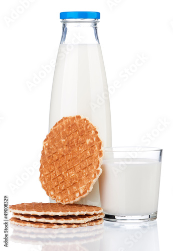 Photo: Bottle of milk Bottle of milk
