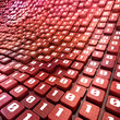 Stream of bits - Big data concept