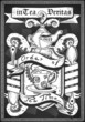 vintage graphic coat of arm for bar or restaurant