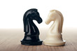 black and white knights