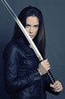 Photo: Girl with Katana Girl with Katana