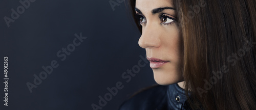 Photo: Glamour portrait of beautiful woman Glamour portrait of beautiful woman