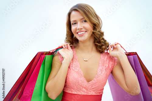 Photo: Glamorous shopper Glamorous shopper