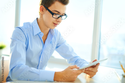 Photo: Business student Business student