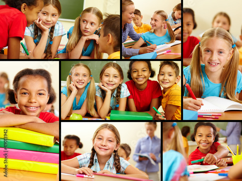 Photo: Classmates in school Classmates in school