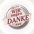 vector button "Kundentreue"