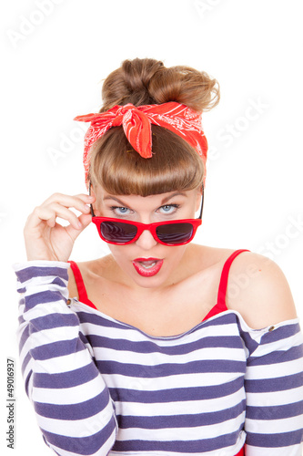 Photo: beautiful pinup woman beautiful pinup woman