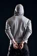Arrested Criminal in Handcuffs