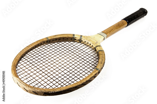 Photo: vintage tennis racquet vintage tennis racquet