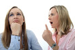 Mutter und Tochter streiten