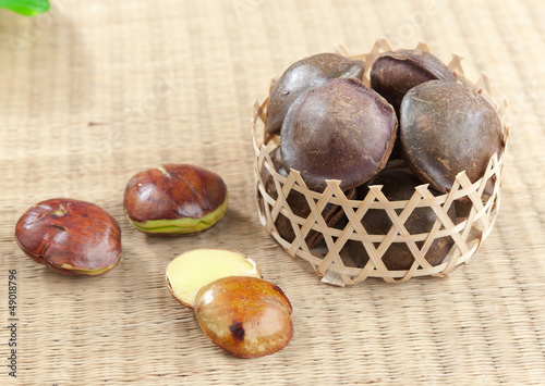 Photo: Archidendron Jiringa seed. Archidendron Jiringa seed.